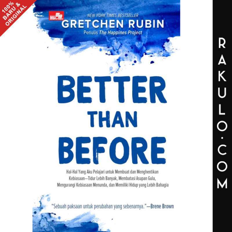 Jual Buku Better Than Before by Gretchen Rubin di Seller Rakulo ...
