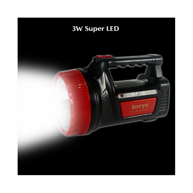 Jual Surya SHT L3W 2in1 Senter  Lampu  Emergency White 3W 