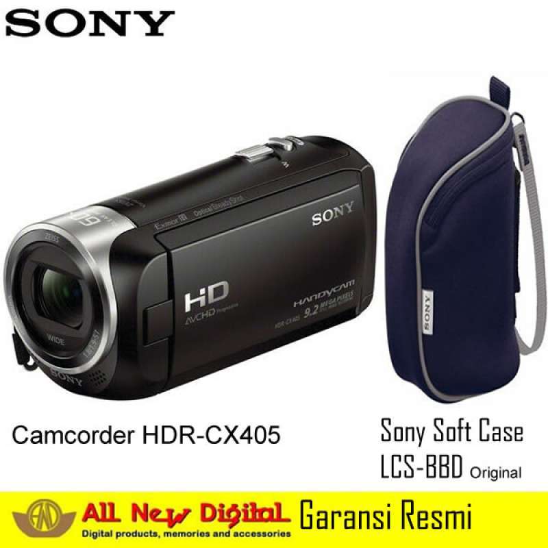 Promo Sony Handycam Hdrcx405 Hd Camcorder Diskon 9 Di Seller