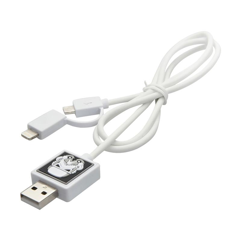 Jual Star Wars Stormtrooper 2 in 1 Micro USB & Lightning