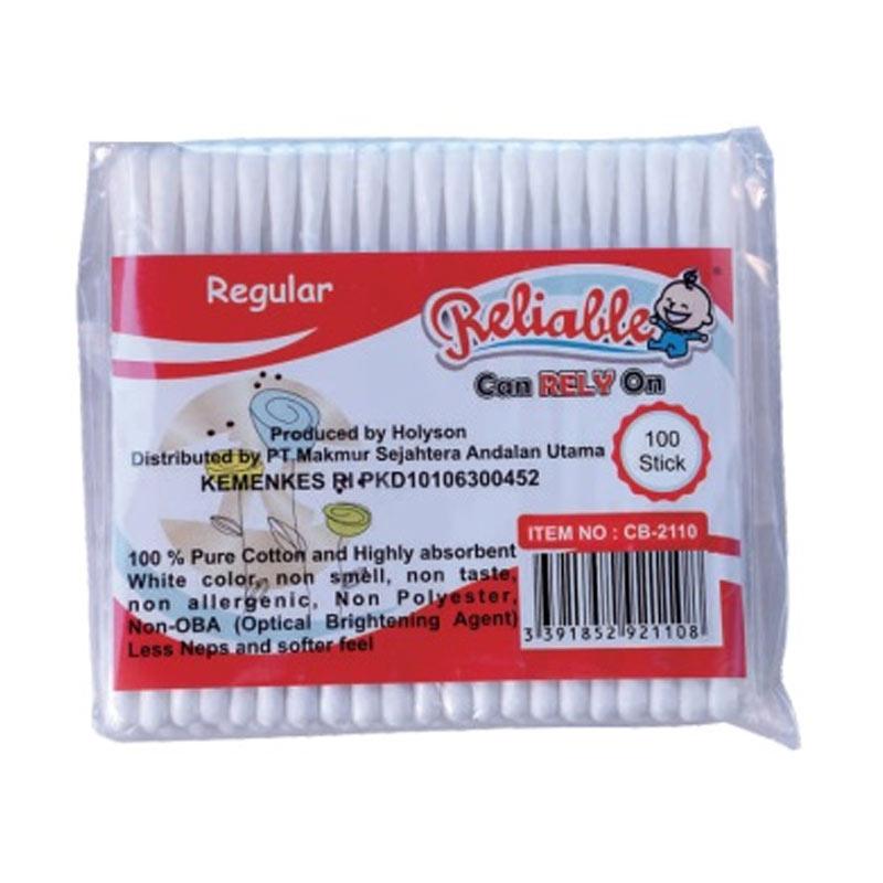 Promo Reliable Cotton Bud [100 Sticks] Diskon 20 di Seller Toko aleng