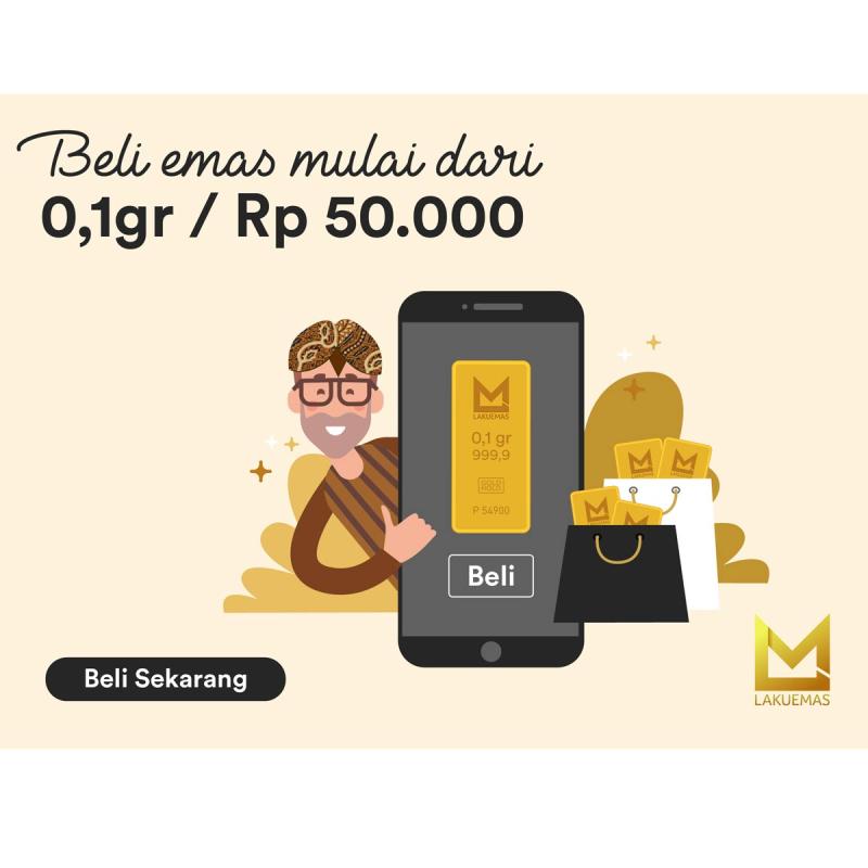 Jual Voucher Fisik Lakuemas Nominal 1 Juta Online November