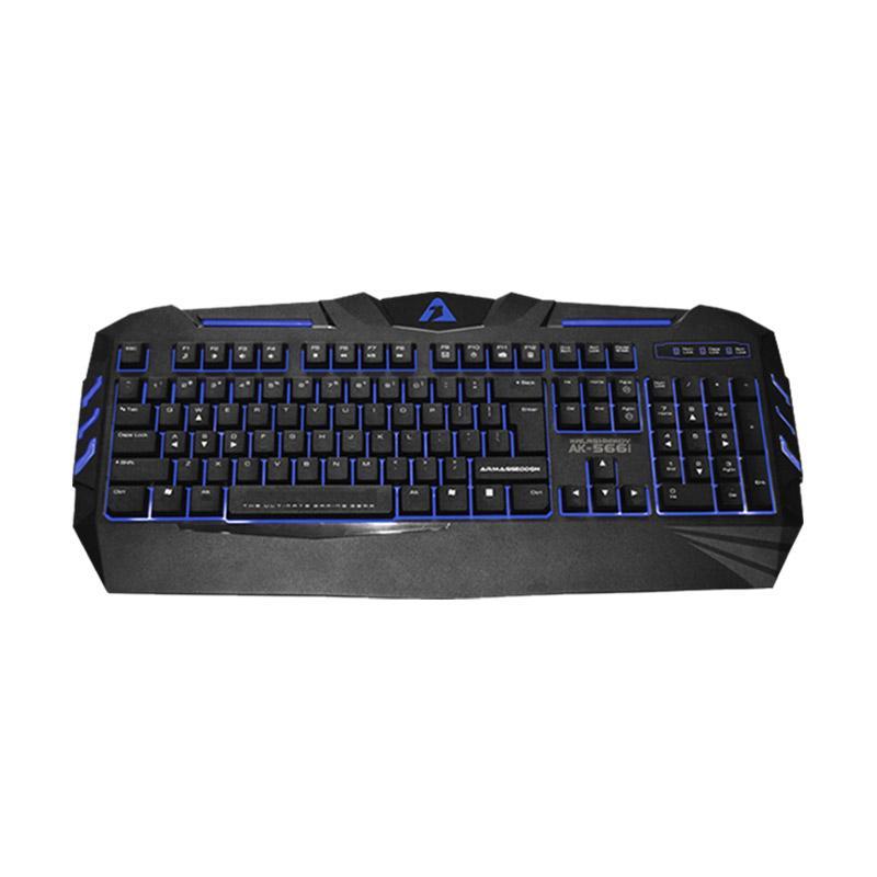 Jual Armaggeddon AK-566i Kalashnikov Gaming Keyboard - Hitam Biru di ...