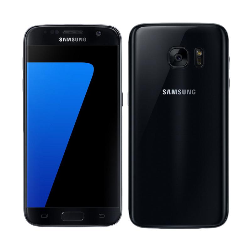 Jual Samsung Galaxy S7 Flat Smartphone - Black [32GB/ 4GB