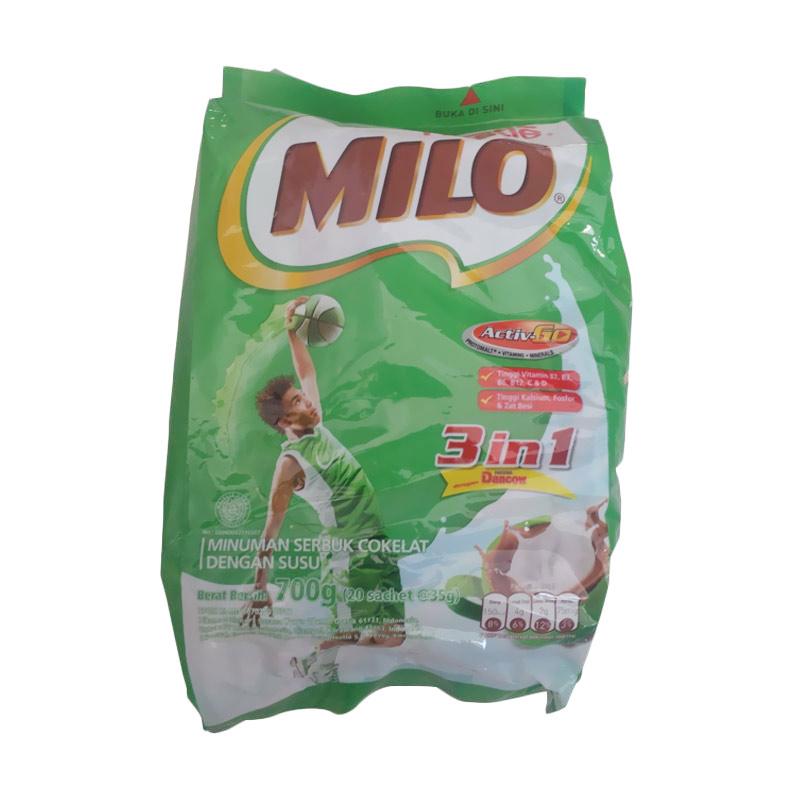 Jual Milo 3 in 1 Susu Formula [35 g/ 20 pcs] di Seller Raja Susu ...