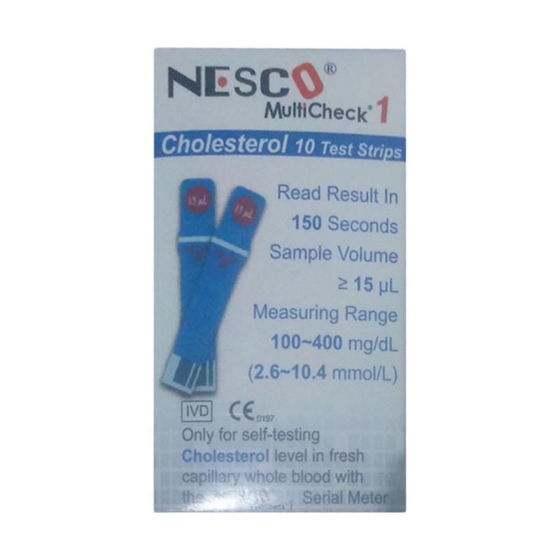 Promo Nesco Strip Choles   throl Peralatan Medis [10 pcs] di Seller PUSAT