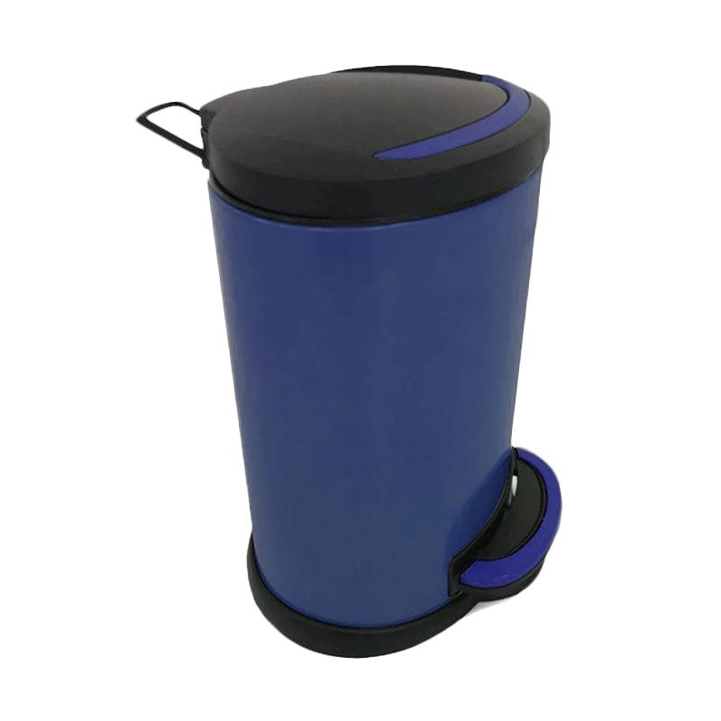 Jual Urbana Oval Pedal Bin Dark Blue [5 L] di Seller Do It Best Pongs