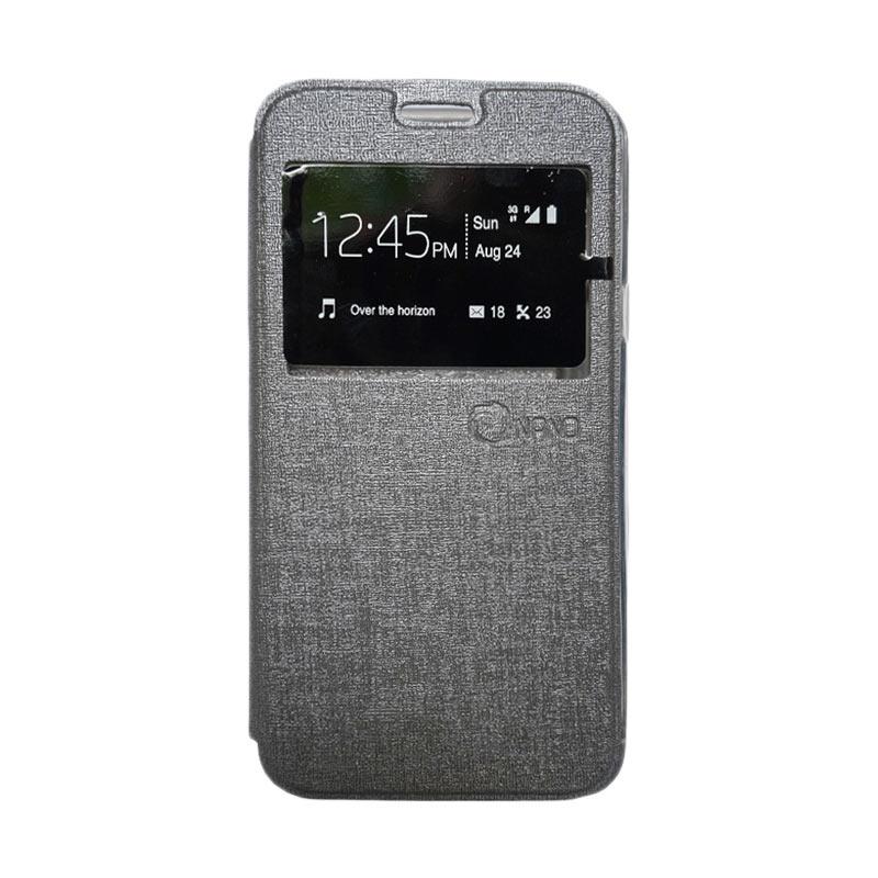 jual nano flip cover casing for oppo abu abu jual nano flip cover casing for oppo abu abu