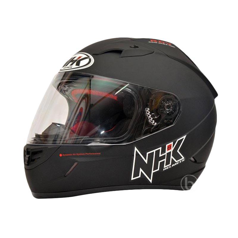 Jual NHK GP 1000 Solid Helm Full Face - Black Doff Online