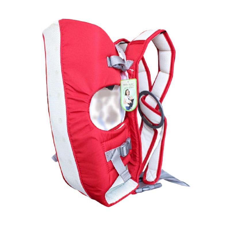 jual baby scots bb 006 gendongan bayi merah beige depan jual baby scots bb 006 gendongan bayi merah beige depan