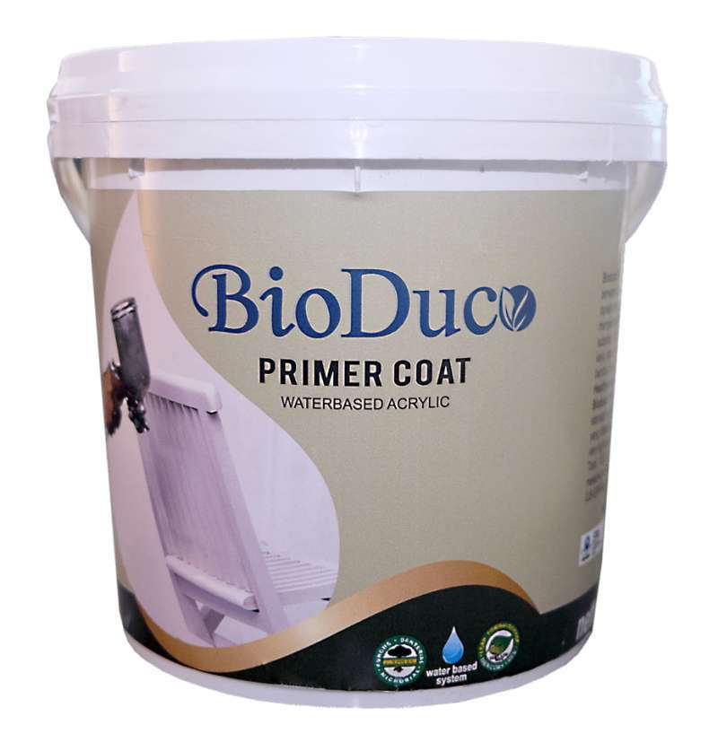 Jual Cat primer Kayu Water Based BioColours Primer Coat Black Black