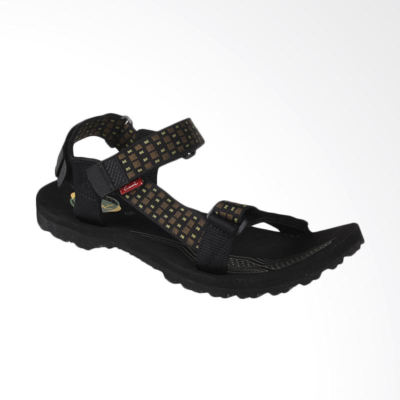 Jual Carvil Mens Sandal  Gunung  Black Olive Signature GM 