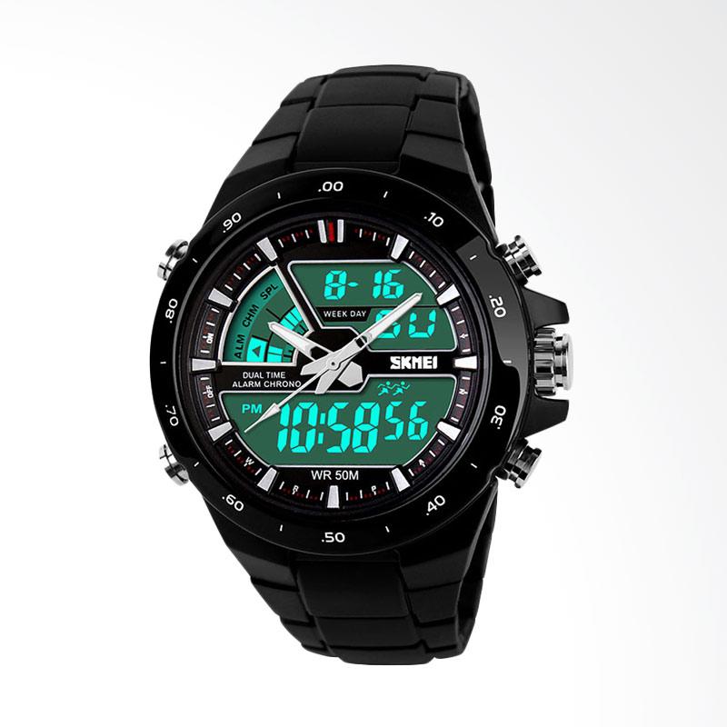 jual skmei original dual time analog digital jam tangan jual skmei original dual time analog digital jam tangan