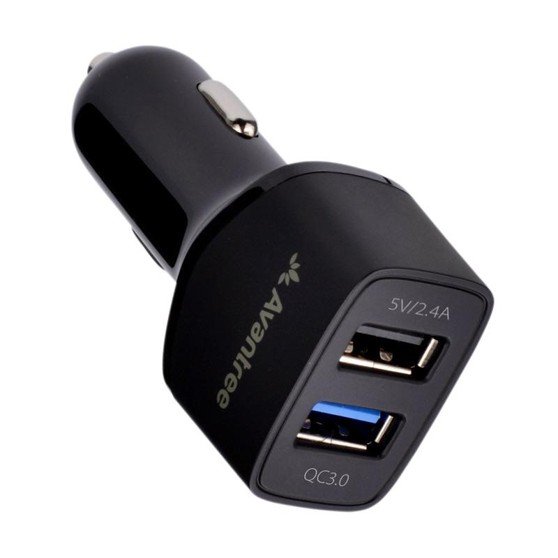 jual avantree tr409q car charger hitam dual usb 5 4a jual avantree tr409q car charger hitam dual usb 5 4a