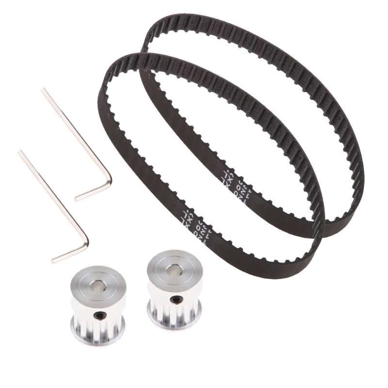 Sourcingmap Aluminum XL 12 Teeth 6mm Bore Timing Belt Pulley Flange Synchronous Wheel For 10mm Belt - View #12