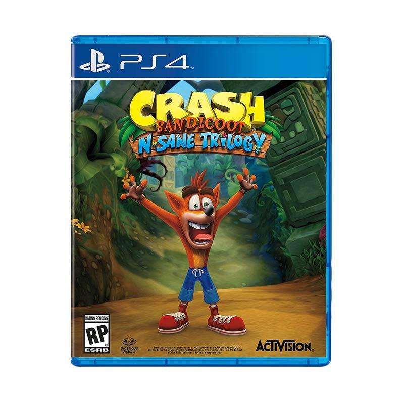 Promo SONY PS4 Crash Bandicoot N. Sane Trilogy DVD Games Diskon 18 di