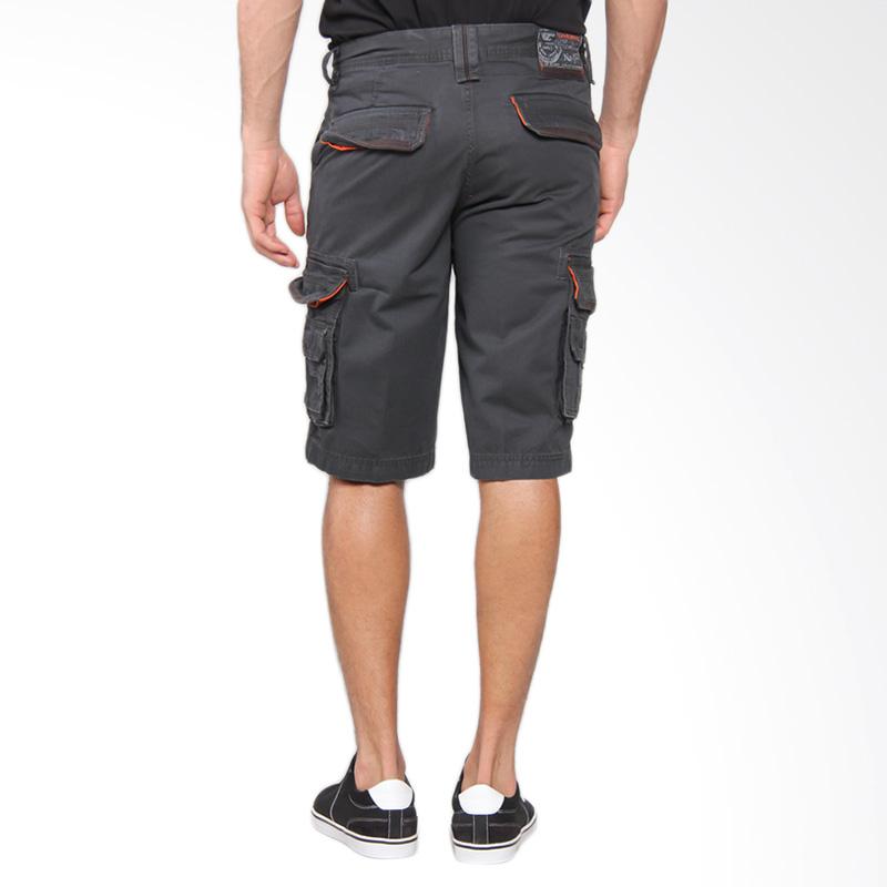 Jual Cardinal Casual Bermuda Cargo 3/4 Celana Pria - Grey EBBX036.04A