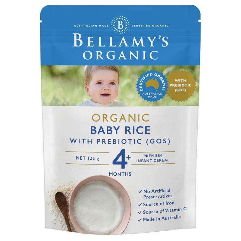 Jual Bellamy's Organic Baby Rice With Prebiotic 125g Di Seller Health ...