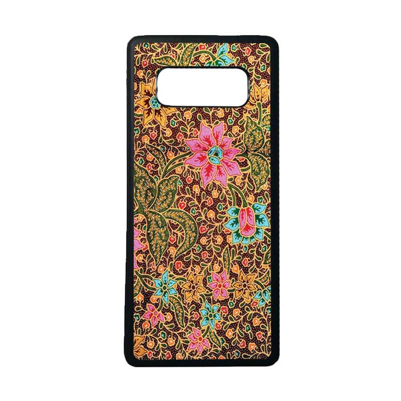 Jual HEAVENCASE Motif Batik Bunga 08 Softcase Casing for Samsung Galaxy