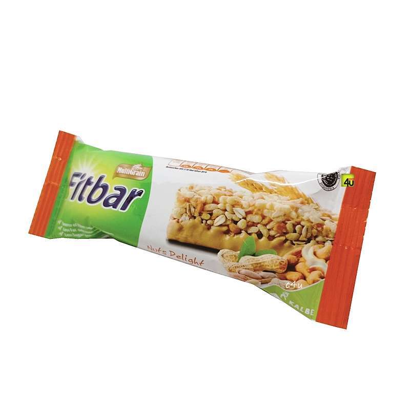 Jual FITBAR Nuts Delight Multigrain Bar Biskuit & Snack [22 g] di