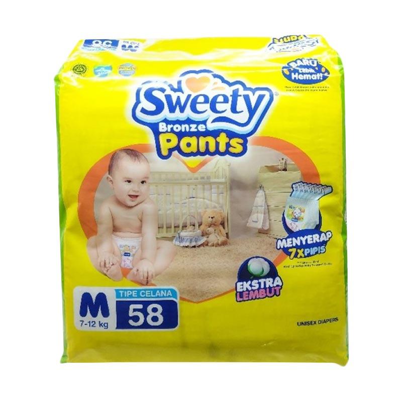 Jual Sweety Bronze Pants Popok Bayi [Size M/ 58 Pcs] di Seller SusuRaya