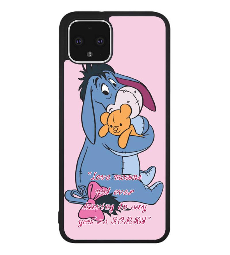 Jual Casing Google Pixel 4 Custom Hardcase HP Eeyore Donkey Qu   otes