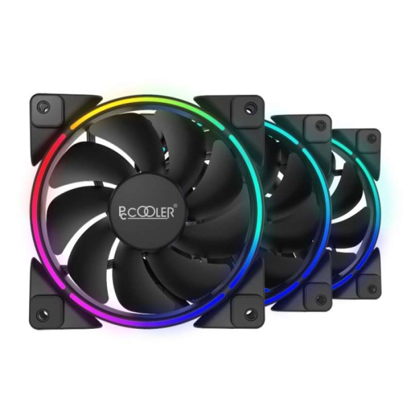 Promo Fan Casing - Pccooler Corona Frgb 3in1 Fan Set Diskon 11% Di ...