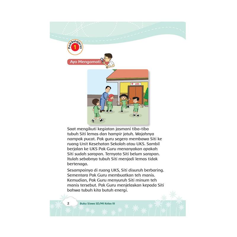 Jual Kemendikbud Republik Indonesia Buku Tematik SD Kelas 3 Tema 6 Energi dan Perubahannya K13 ...
