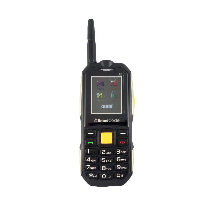 Jual Brandcode Handphone - Hitam [10.000 mAh/Dual SIM