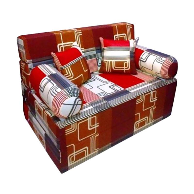 jual inoac motif circuit sofa bed merah harga jual inoac motif circuit sofa bed merah harga