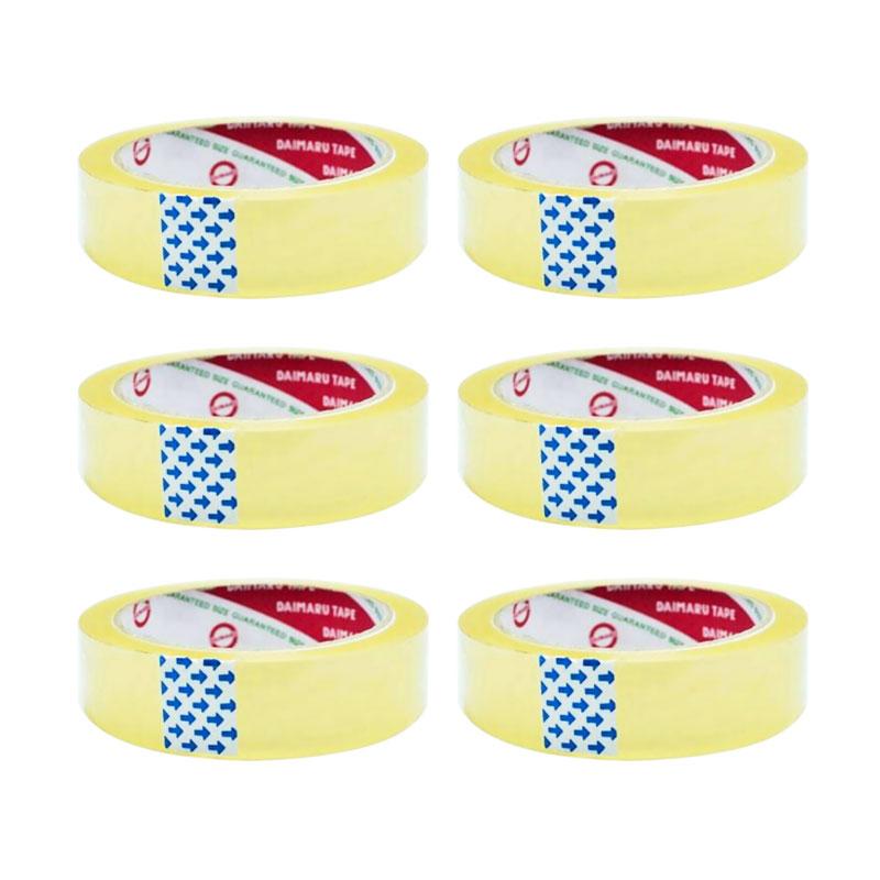 Jual Daimaru Lakban Bening [1 Inch/ 6 pcs] di Seller Wi & co - Kota