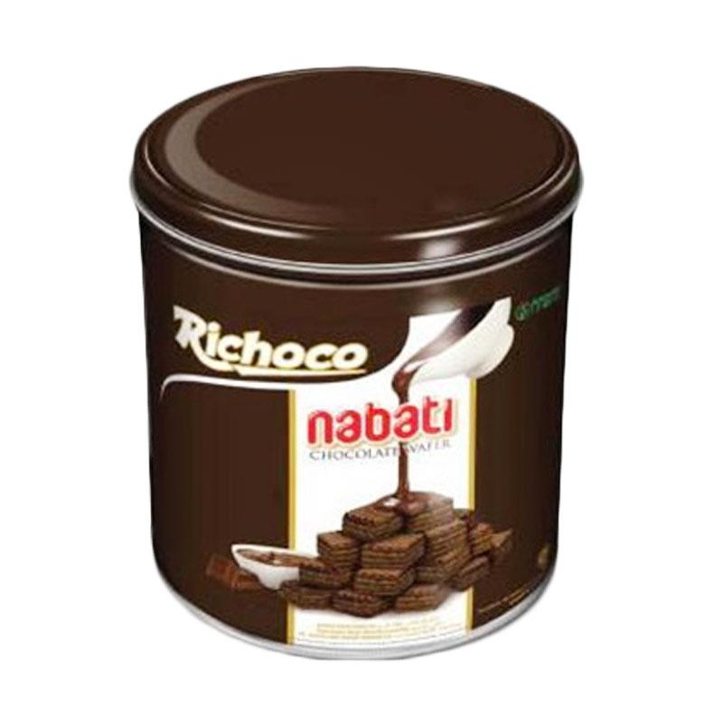 Jual Richoco Nabati Cokelat Wafer [350 g/6 Kaleng] Online 