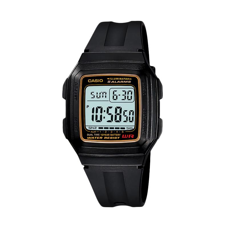 jual casio f 201wa 9adf jam tangan pria hitam jual casio f 201wa 9adf jam tangan pria hitam