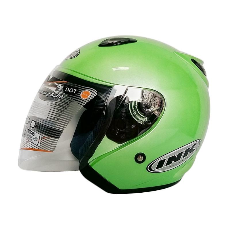 Jual INK Centro Helm Half Face - Apple Green Online Maret 2021 | Blibli