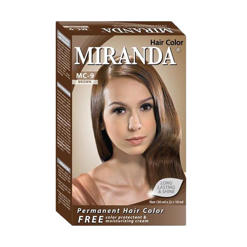 Jual Miranda Hair Color Mc 9 - Brown [30 mL] - Brown di Seller Tambah Jaya Swalayan - Kota