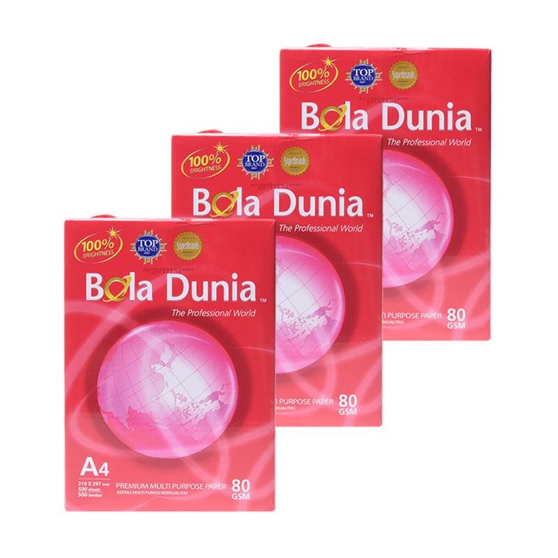 Jual Bola Dunia Kertas HVS A4 [80 g/3 rim] Online - Harga 
