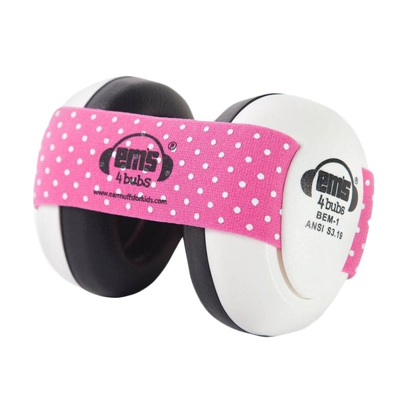 Ems Earmuff 4 Bubs Dots White Pink jual ems earmuff 4 bubs dots white pink harga Ems Earmuff 4 Bubs Dots White Pink jual ems earmuff 4 bubs dots white pink harga