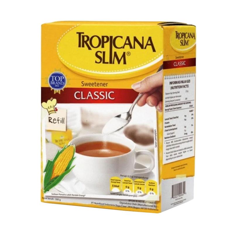Jual Tropicana Slim Sweetener Classic Refill Gula [500 g