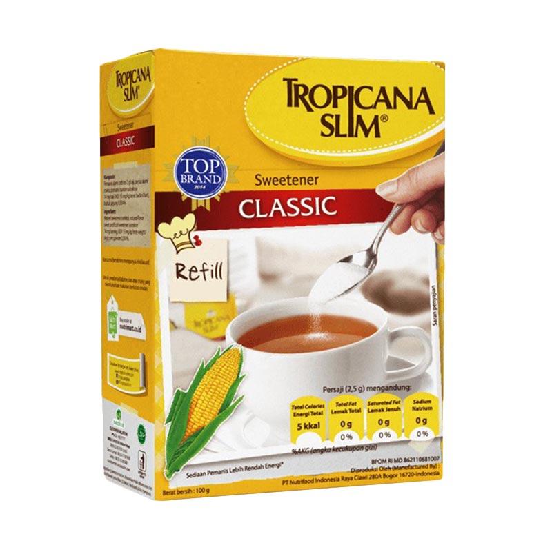 jual tropicana slim sweetener classic refill 100 gr harga kualitas terjamin jual tropicana slim sweetener classic refill 100 gr harga kualitas terjamin