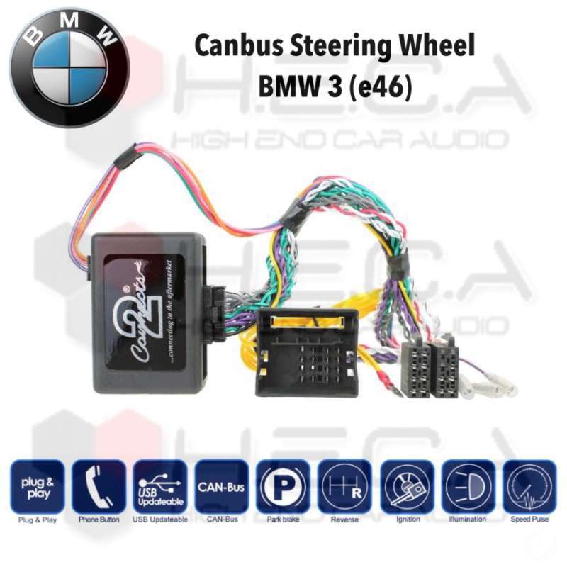 Promo Module Steering Canbus BMW 3 e46 Can Bus Remot Stir Steer Wheel