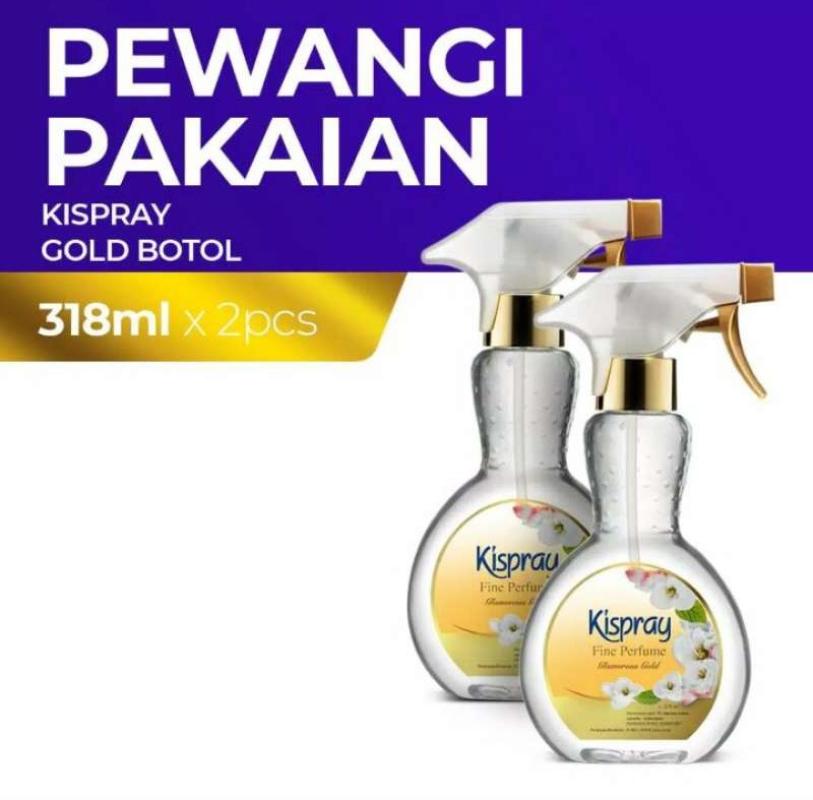 Jual Kispray Botol Glamorous Gold 318 ml x2 Twin Pack di Seller