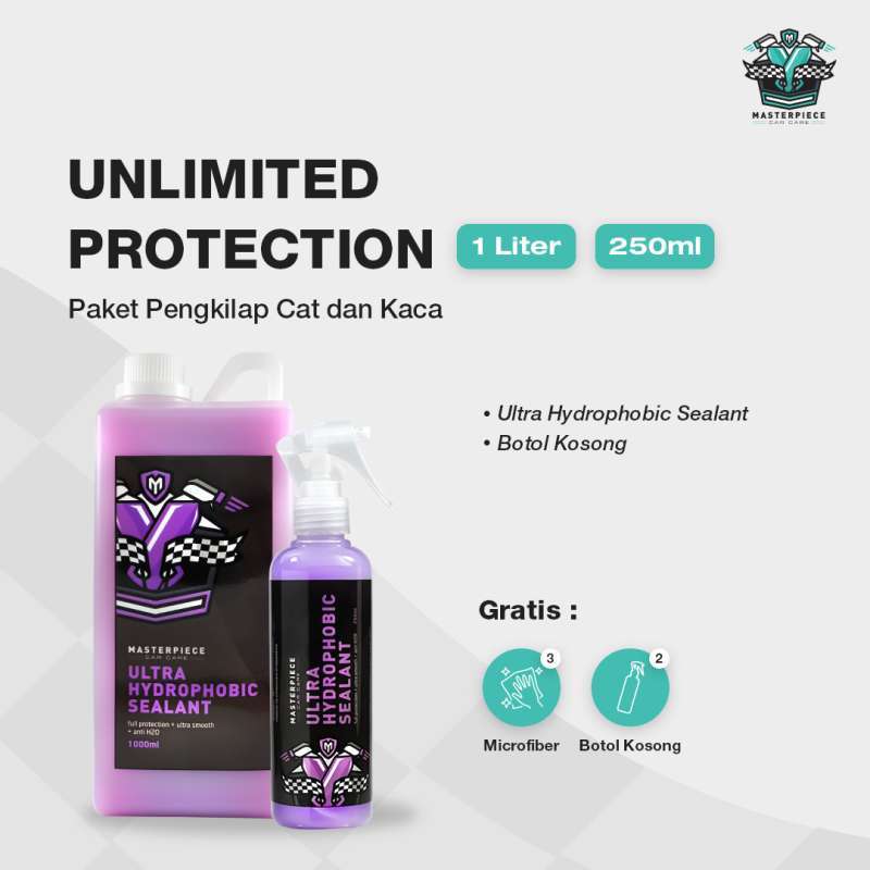 Jual Unlimited Protection and Shine Combo Paket Sealant Spray