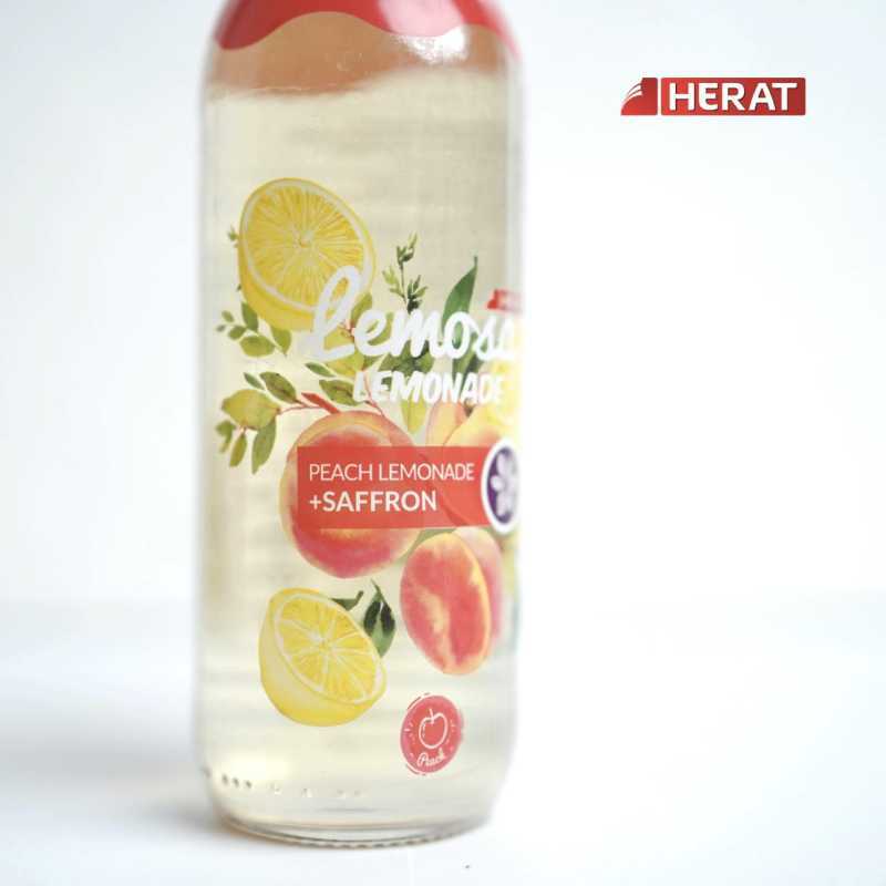 Jual Minuman Saffron Lemosa Peach Lemonade Safron Original Herat