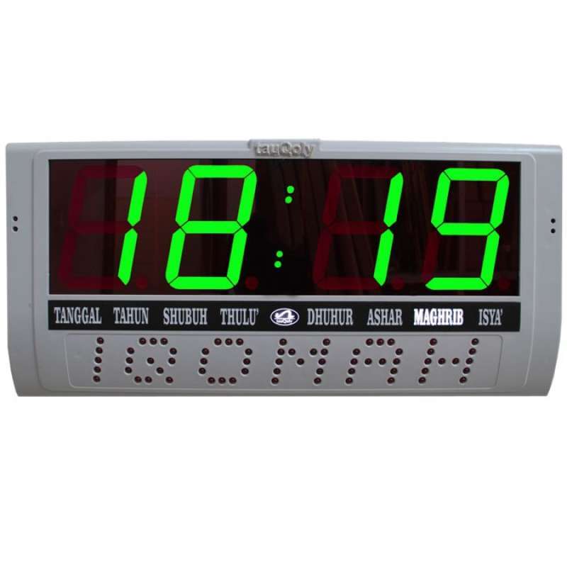 Jual Jam Waktu Sholat Digital Abadi Al Hilal TQ42IQO di Seller Karpet
