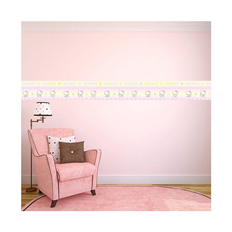 Jual Sanrio Wallpaper KT 101 Border Hello Kitty Dekorasi ...