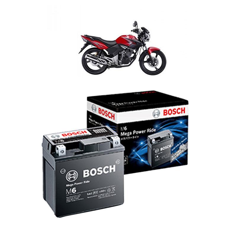 Jual Bosch AGM RBT6A Aki Kering Motor for Honda Tiger