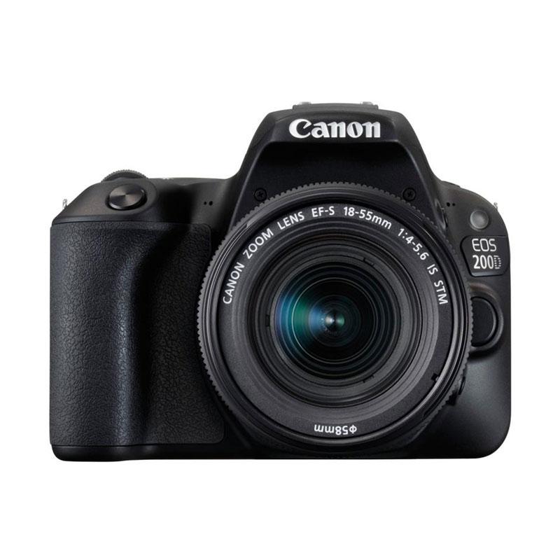 Jual Canon EOS 200D Kit EFS 1855mm IS STM Kamera DSLR Black di