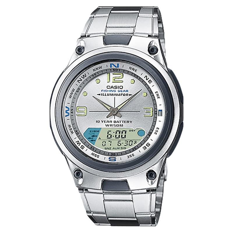 Jual Casio Standard Jam Tangan Pria - Silver AW-82D-7AVDF 