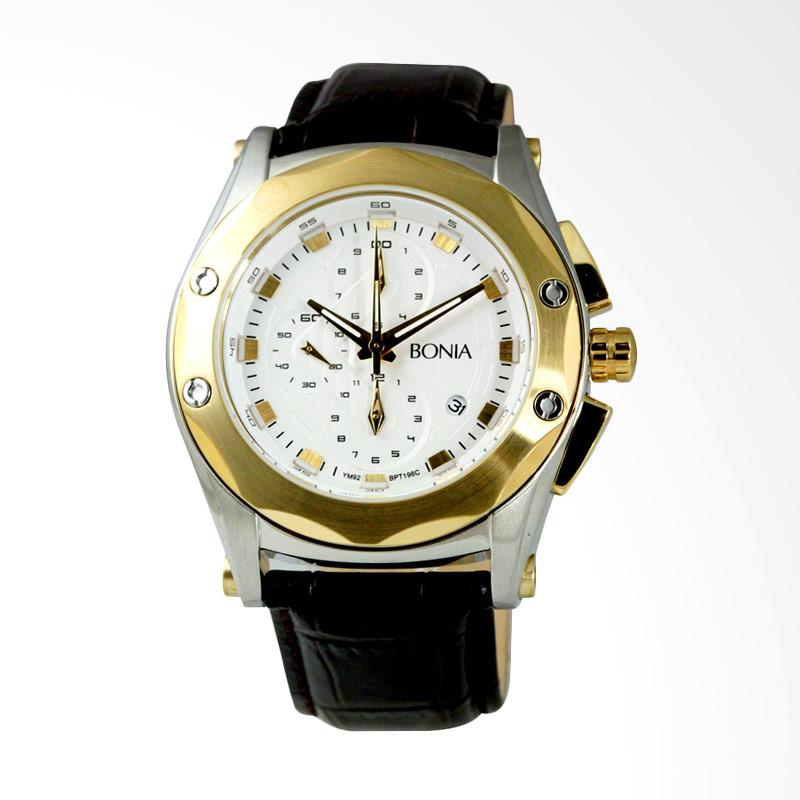 jual bonia bpt196 1112c jam tangan pria brown gold jual bonia bpt196 1112c jam tangan pria brown gold
