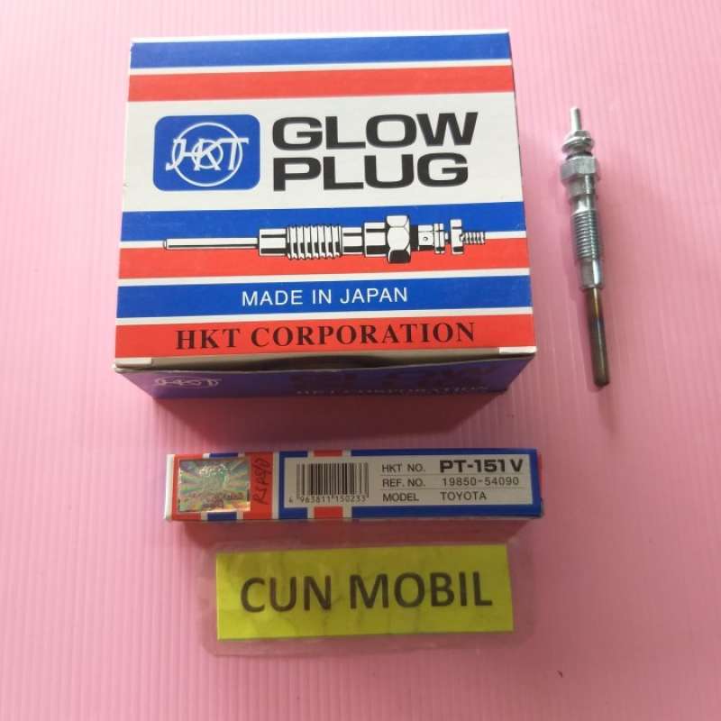 Jual Glow Plug busi pemanas Kijang diesel PT 151 11V HKT made in Jepang
